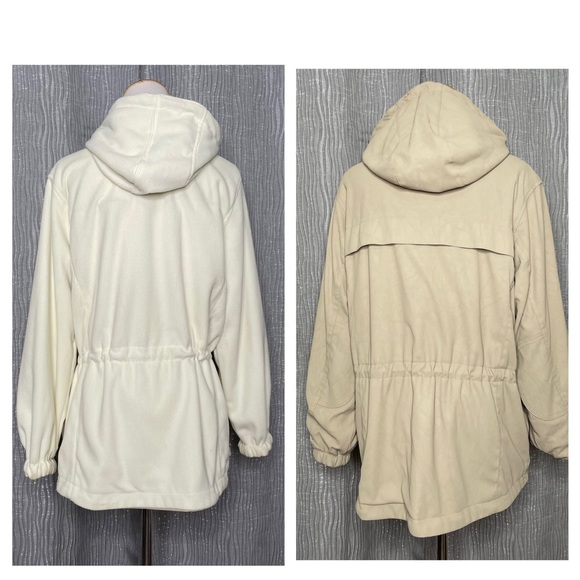 St. John’s Bay reversible hooded coat - Picture 2 of 9